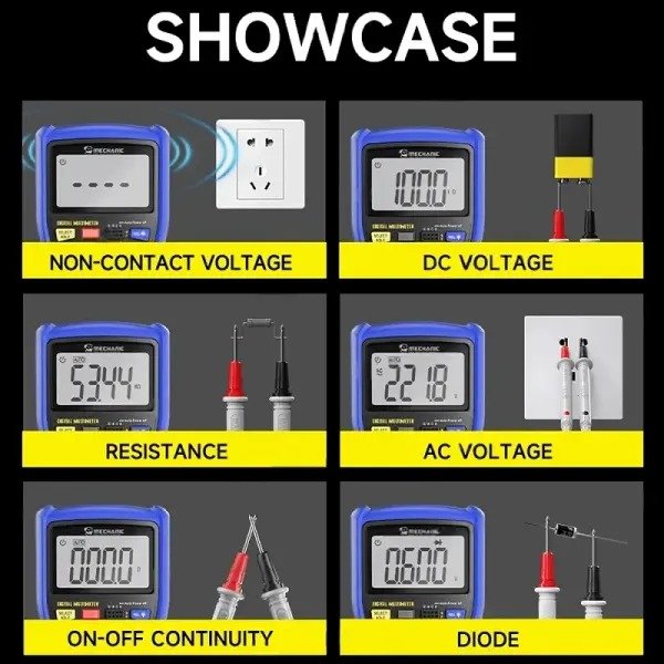 mechanic mx four multimeter