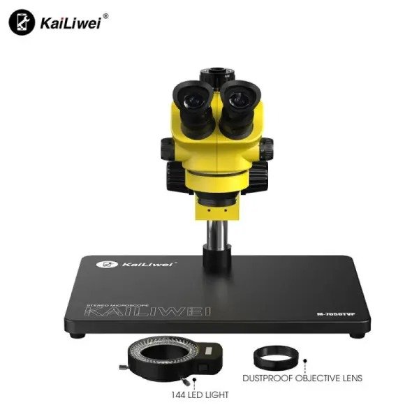 Kailiwei M-7050TVP 3D Trinocular Stereo Microscope