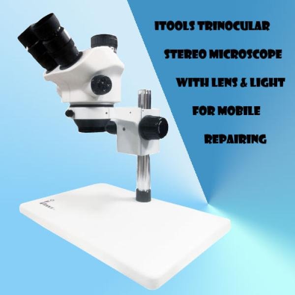 iTools Trinocular Stereo Microscope