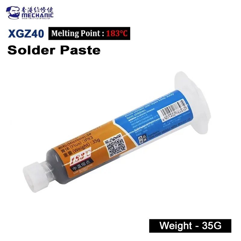 Mechanic XG-Z40 35G 183°c Solder Paste - Image 3