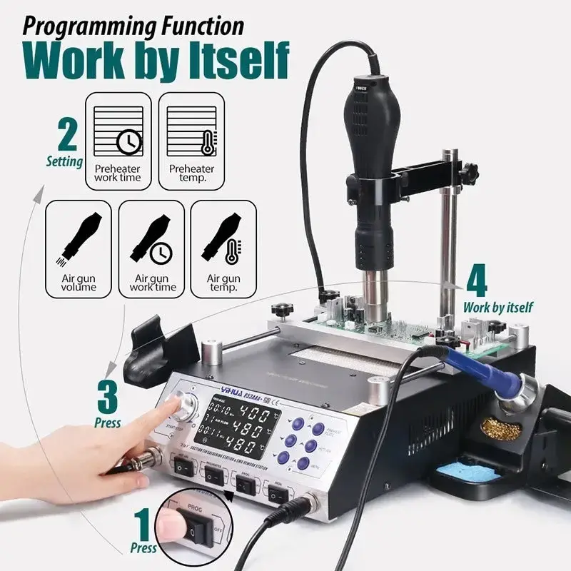Yihua 853AAA+ 3-in-1 Rework Station